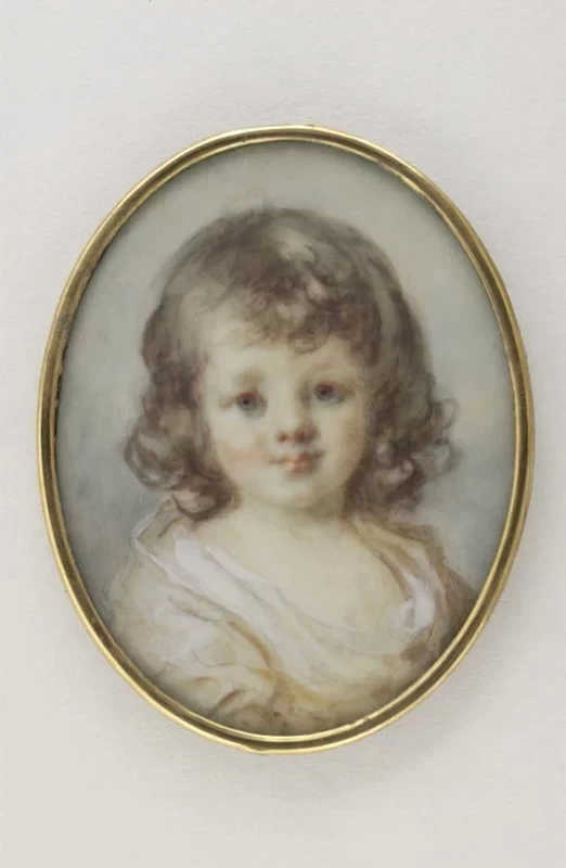  21-Jean-Honoré Fragonard-bambino con capelli castani ricci - Museo del Louvre, Parigi 